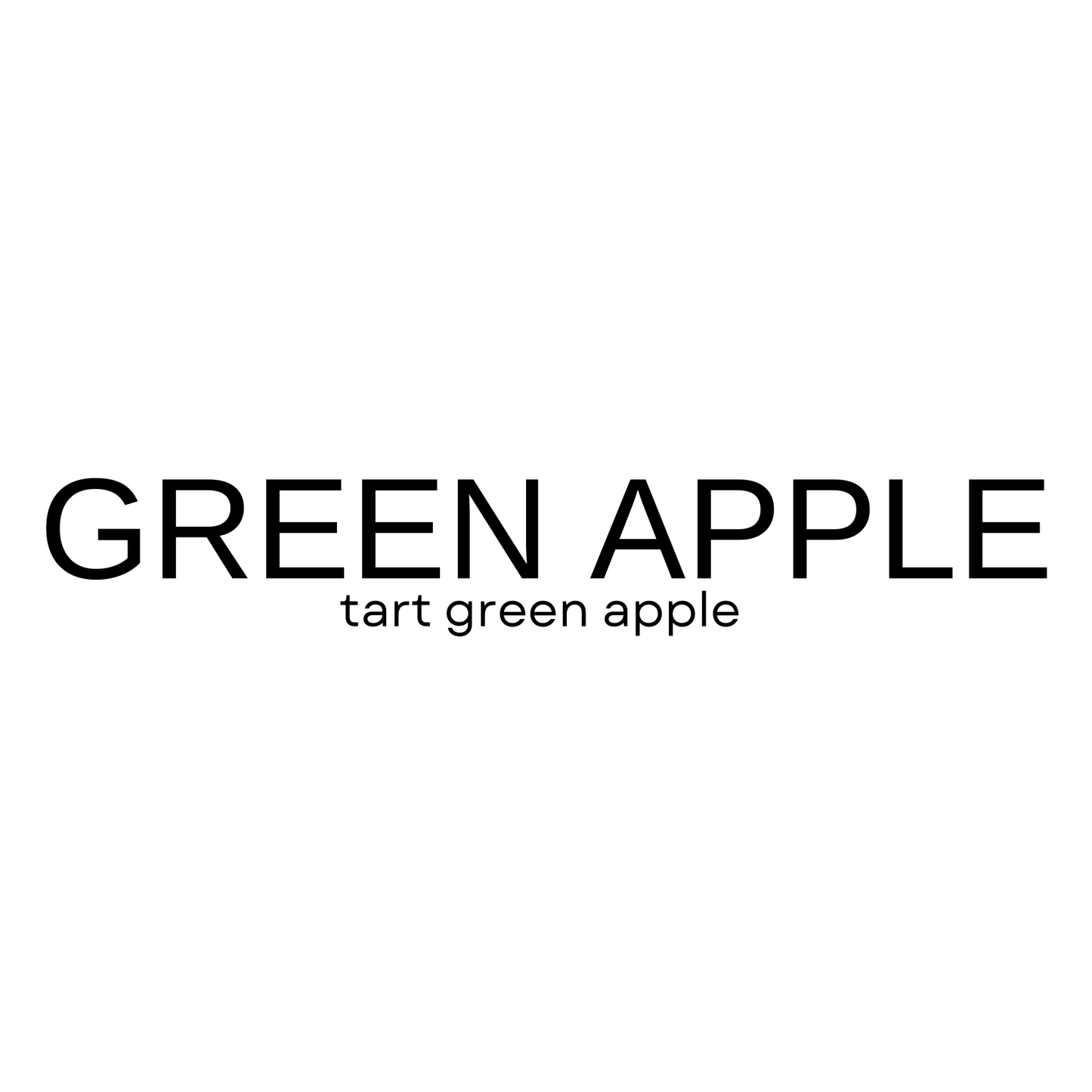GREEN APPLE